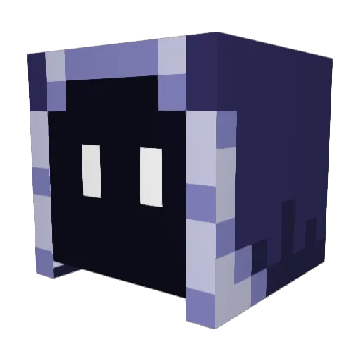 politelm Minecraft avatar head, 3D render