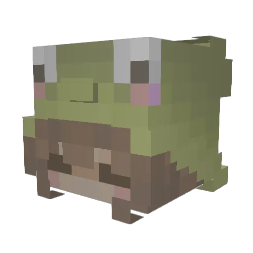 pologame2 Minecraft avatar head, 3D render