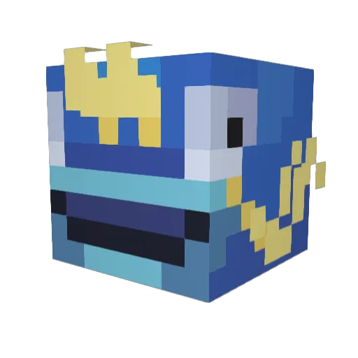 polomaster12 Minecraft avatar head, 3D render