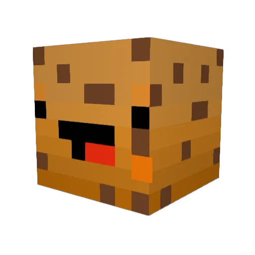 polopol Minecraft avatar head, 3D render
