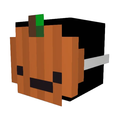 polp68i Minecraft avatar head, 3D render