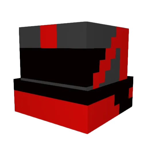 polyster20 Minecraft avatar head, 3D render