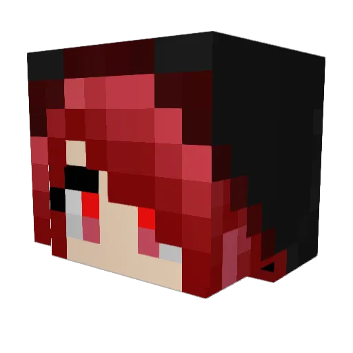 Minecraft-Avatar von pom831: Kopf als 3D-Render