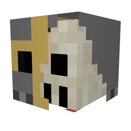 pomasd123 Minecraft avatar head, 3D render