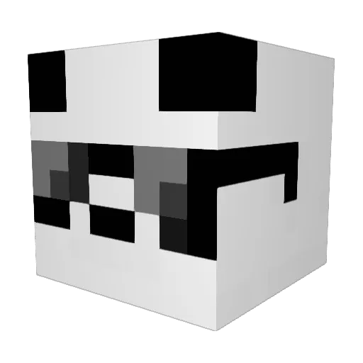 pomfrida087 Minecraft avatar head, 3D render