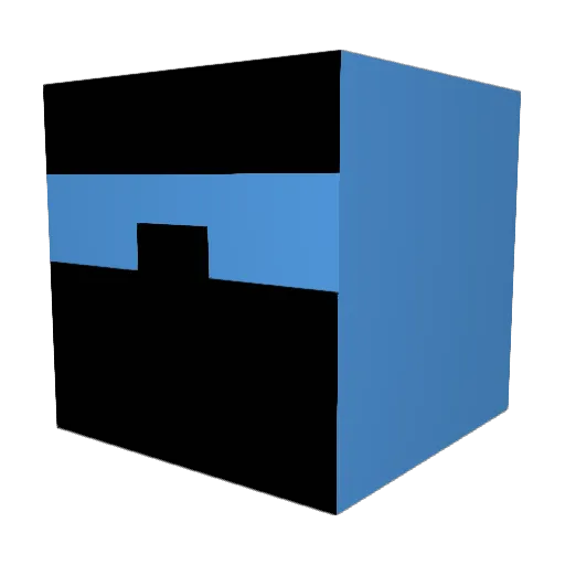 pomme20 Minecraft avatar head, 3D render