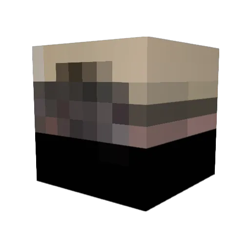 pompa_13 Minecraft avatar head, 3D render