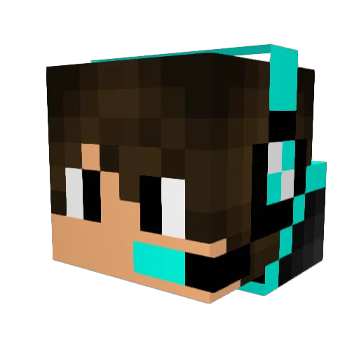 pongmatthew217 Minecraft avatar head, 3D render