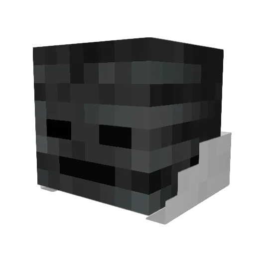 ponta2015 Minecraft avatar head, 3D render