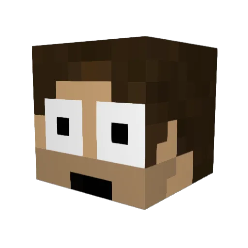 pontanu1130 Minecraft avatar head, 3D render