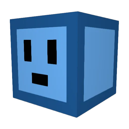 poo0105 Minecraft avatar head, 3D render
