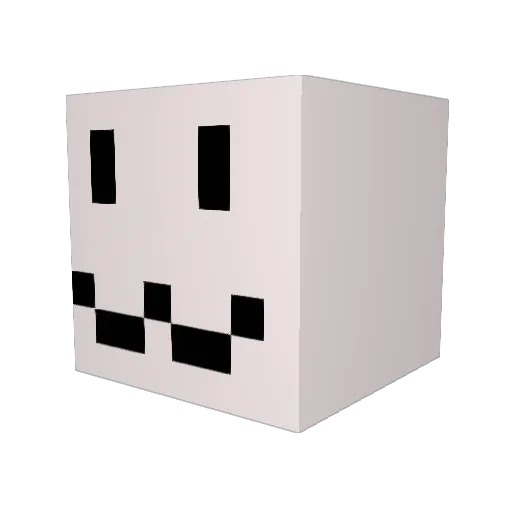poodlepuff25 Minecraft avatar head, 3D render