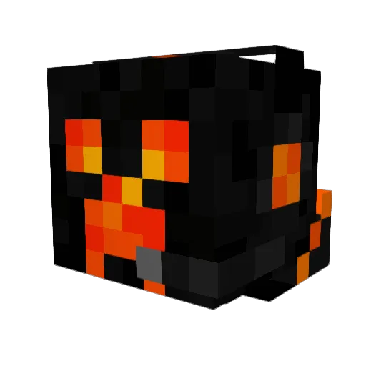 poop6 Minecraft avatar head, 3D render