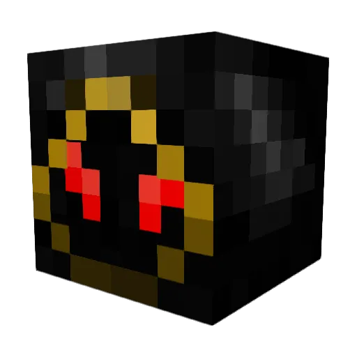 poopface6 Minecraft avatar head, 3D render