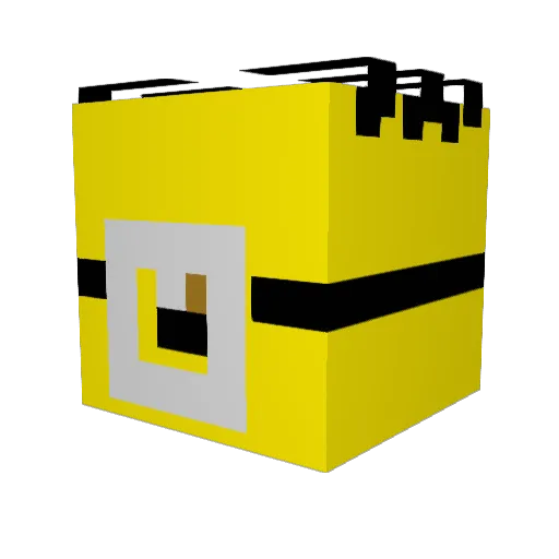 pooppoofart Minecraft avatar head, 3D render