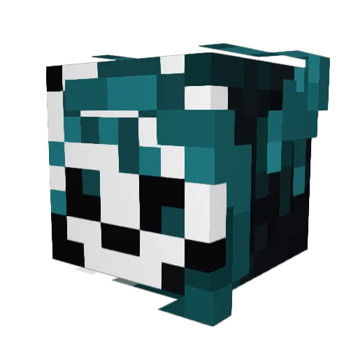 poopy_pant Minecraft avatar head, 3D render