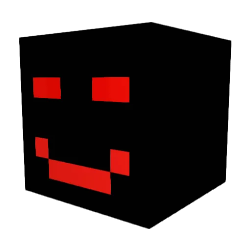 poparthur Minecraft avatar head, 3D render
