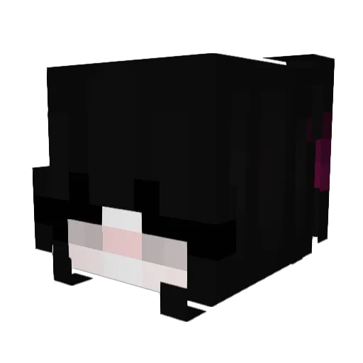 popfolk Minecraft avatar head, 3D render