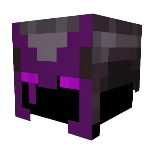 popicle Minecraft avatar head, 3D render