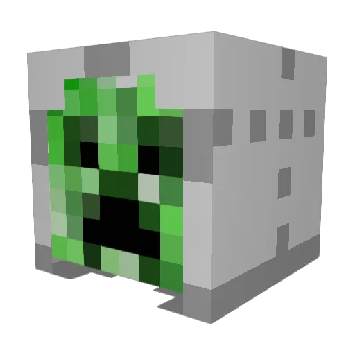 poppy490 Minecraft avatar head, 3D render