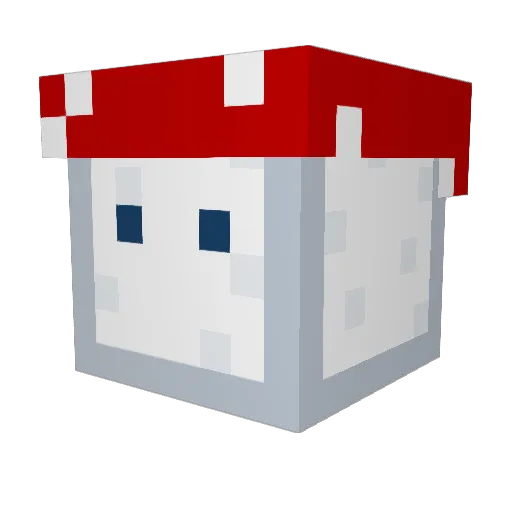 poppyseedbread_ Minecraft avatar head, 3D render