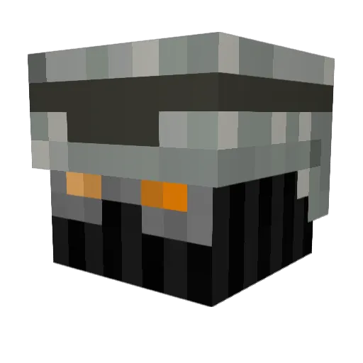 poppysqueak Minecraft avatar head, 3D render