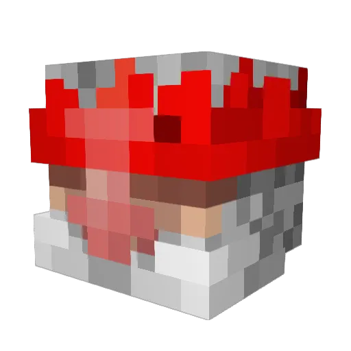 pork_2002 Minecraft avatar head, 3D render