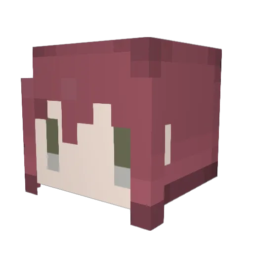 pororo_ca Minecraft avatar head, 3D render