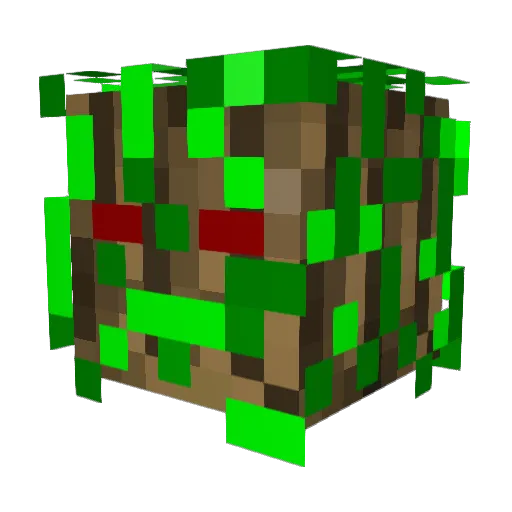 poskaros Minecraft avatar head, 3D render