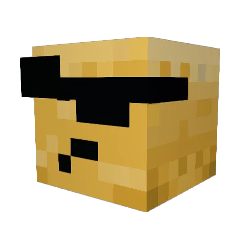 potat_is_awsome Minecraft avatar head, 3D render