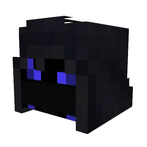 potato_boi786 Minecraft avatar head, 3D render