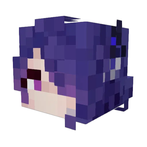 potato_boneking Minecraft avatar head, 3D render