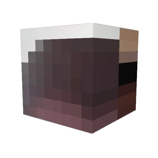 potato_man100 Minecraft avatar head, 3D render