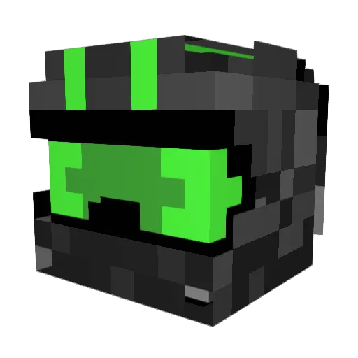 potato_man236 Minecraft avatar head, 3D render