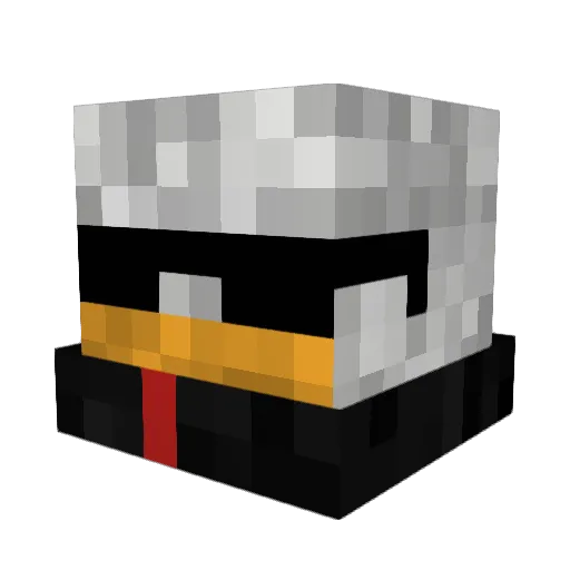 potato_naruto1 Minecraft avatar head, 3D render