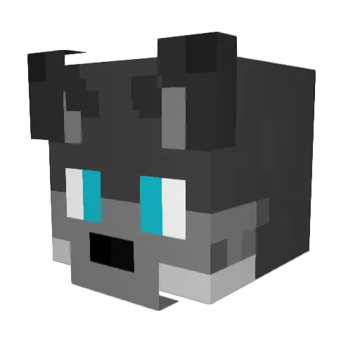 potatogaming90 Minecraft avatar head, 3D render