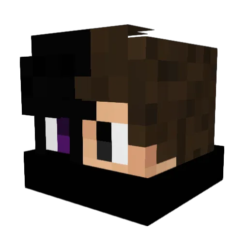 potatohead2001 Minecraft avatar head, 3D render