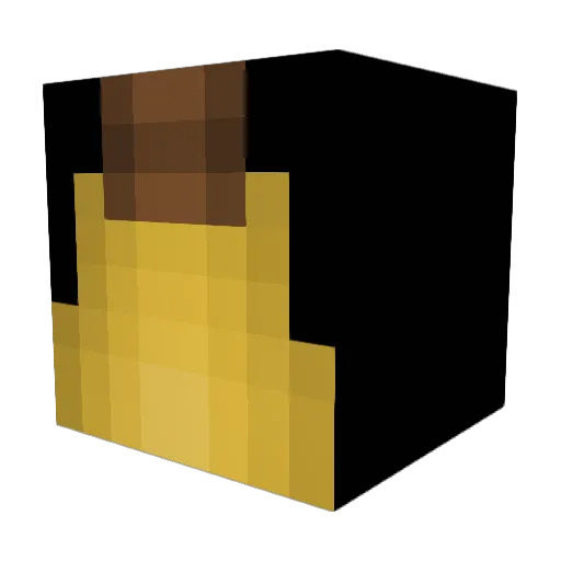 potatomaster16 Minecraft avatar head, 3D render