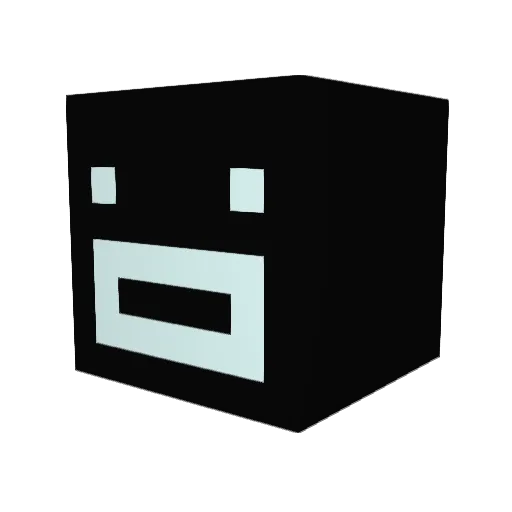 potatonic666 Minecraft avatar head, 3D render