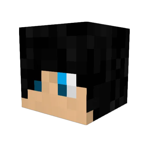 potatossibly Minecraft avatar head, 3D render