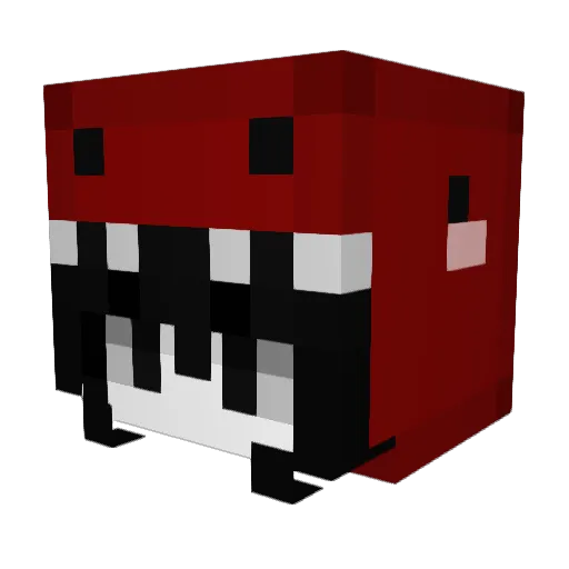 potatossmasherr Minecraft avatar head, 3D render