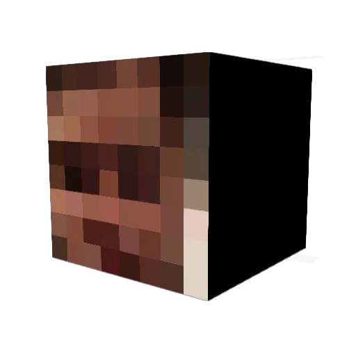 potatoturtle1 Minecraft avatar head, 3D render