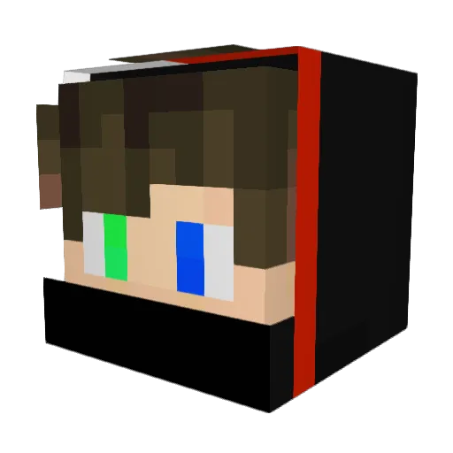 potatus71 Minecraft avatar head, 3D render