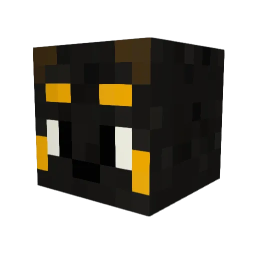 poteto5555 Minecraft avatar head, 3D render