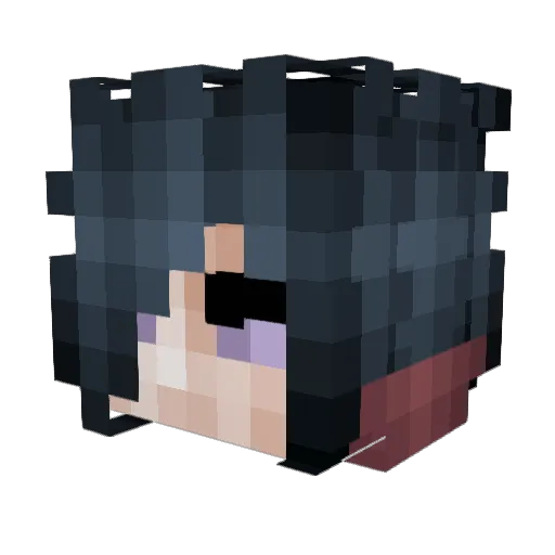potgod420 Minecraft avatar head, 3D render