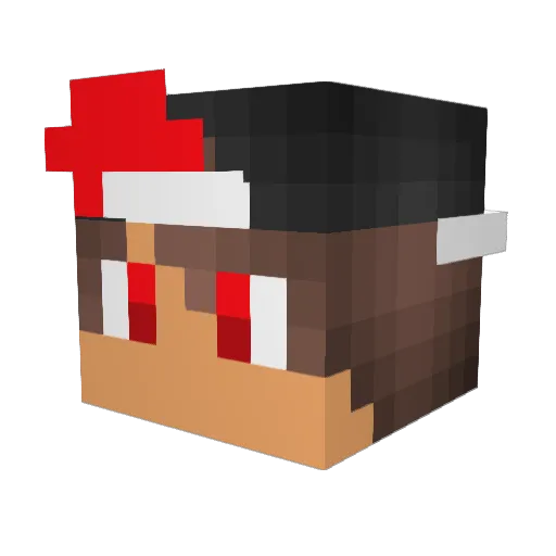 potroast17 Minecraft avatar head, 3D render