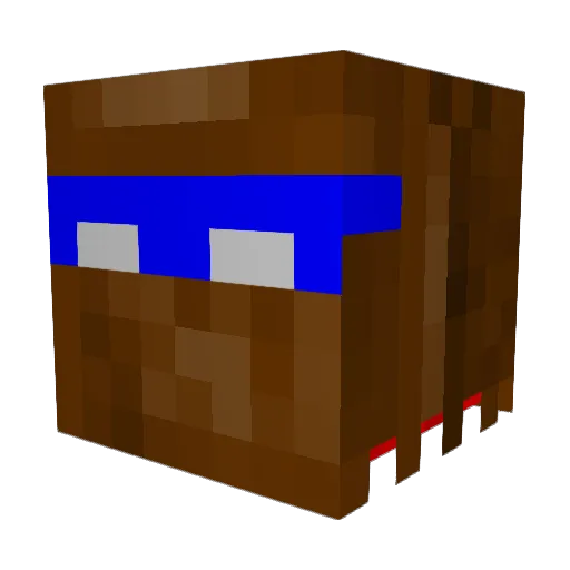 Minecraft-Avatar von potter22002: Kopf als 3D-Render