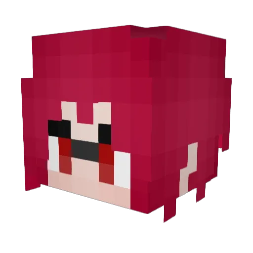 poulettinator Minecraft avatar head, 3D render
