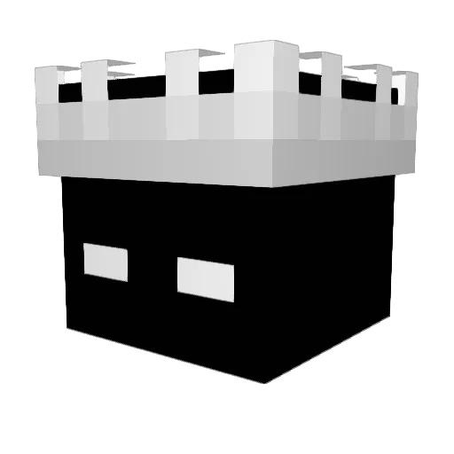 poutyvampy Minecraft avatar head, 3D render