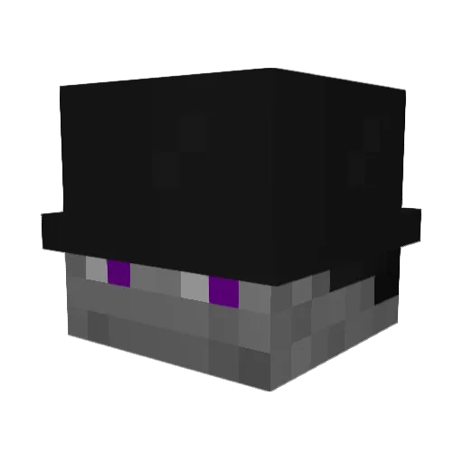 poveclod Minecraft avatar head, 3D render